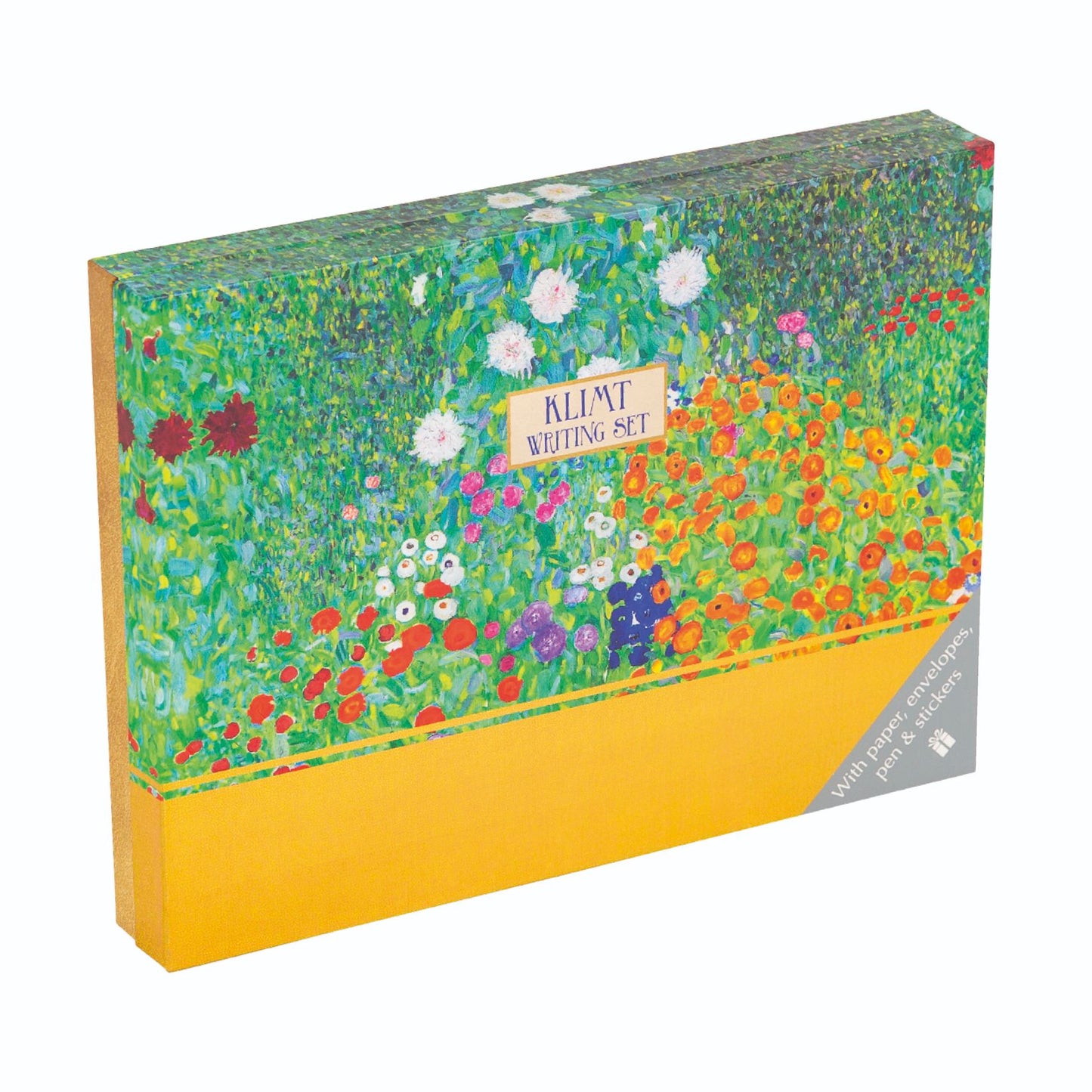 Gifted Stationery Klimt Letter Writing Set Contains Pen, Paper & Envelopes
