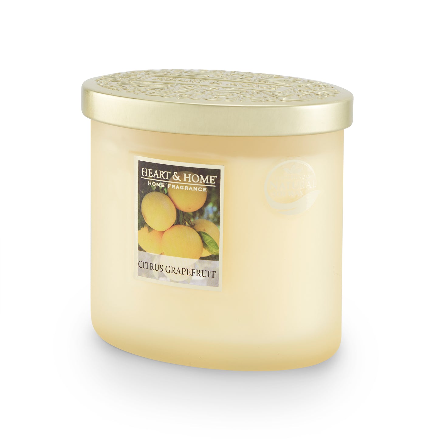 Citrus Grapefruit Soy Wax Candle Golden Citrus Delight! Candle Gift Idea