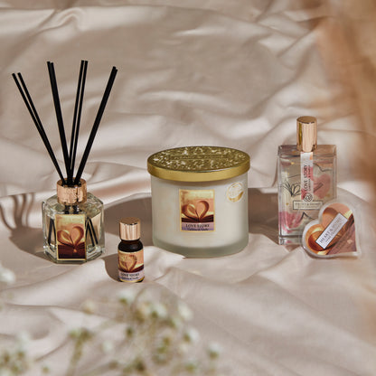 Gardenia & Vanilla Soy Wax Candle Lit With Love Candle Gift Idea