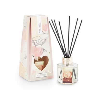 Gardenia & Vanilla Diffuser Love In Watercolour Reed Diffuser Gift Idea