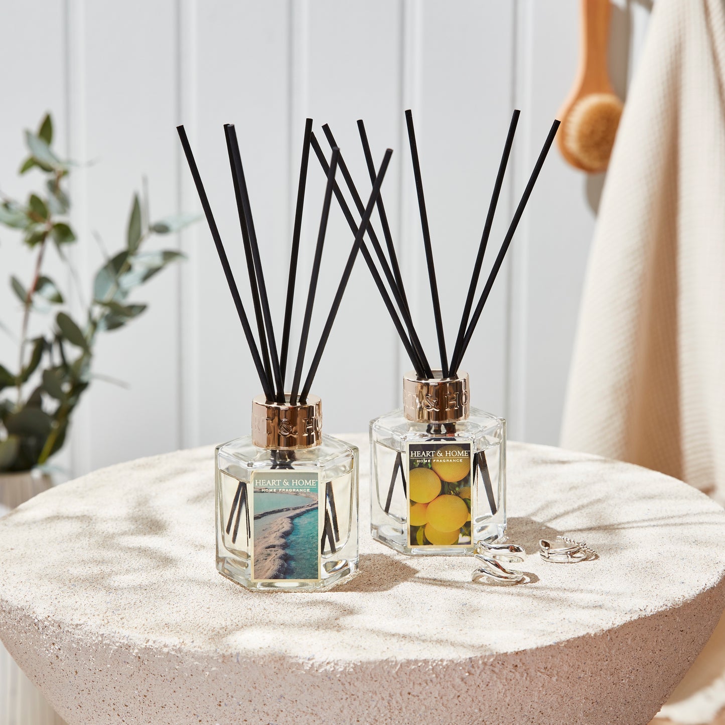 Gardenia & Vanilla Diffuser Love In Watercolour Reed Diffuser Gift Idea