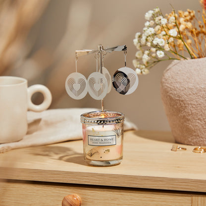 Mini Candle Carousel Gift Set Spin For Love Candle Gift Idea