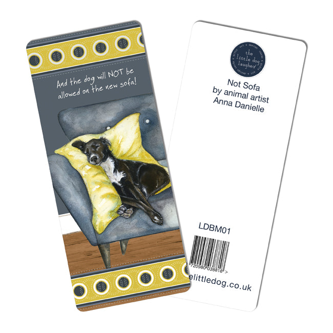 Little Dog Laughed Rescue Dog Bookmark