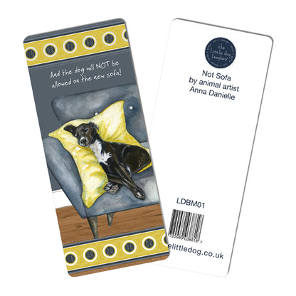 Little Dog Laughed Rescue Dog Bookmark