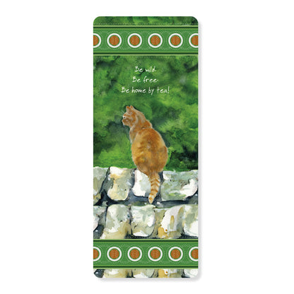 Little Dog Laughed Cat Home By Tea Bookmark