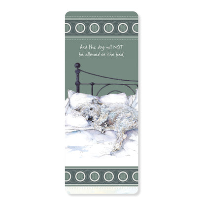 Little Dog Laughed Rough Coated Terrier Bookmark