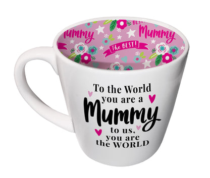 Mummy To Us You Are The World Inside Out Mug In Gift Box