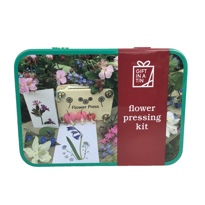 Apples To Pears Flower Pressing Kit Gift In A Tin