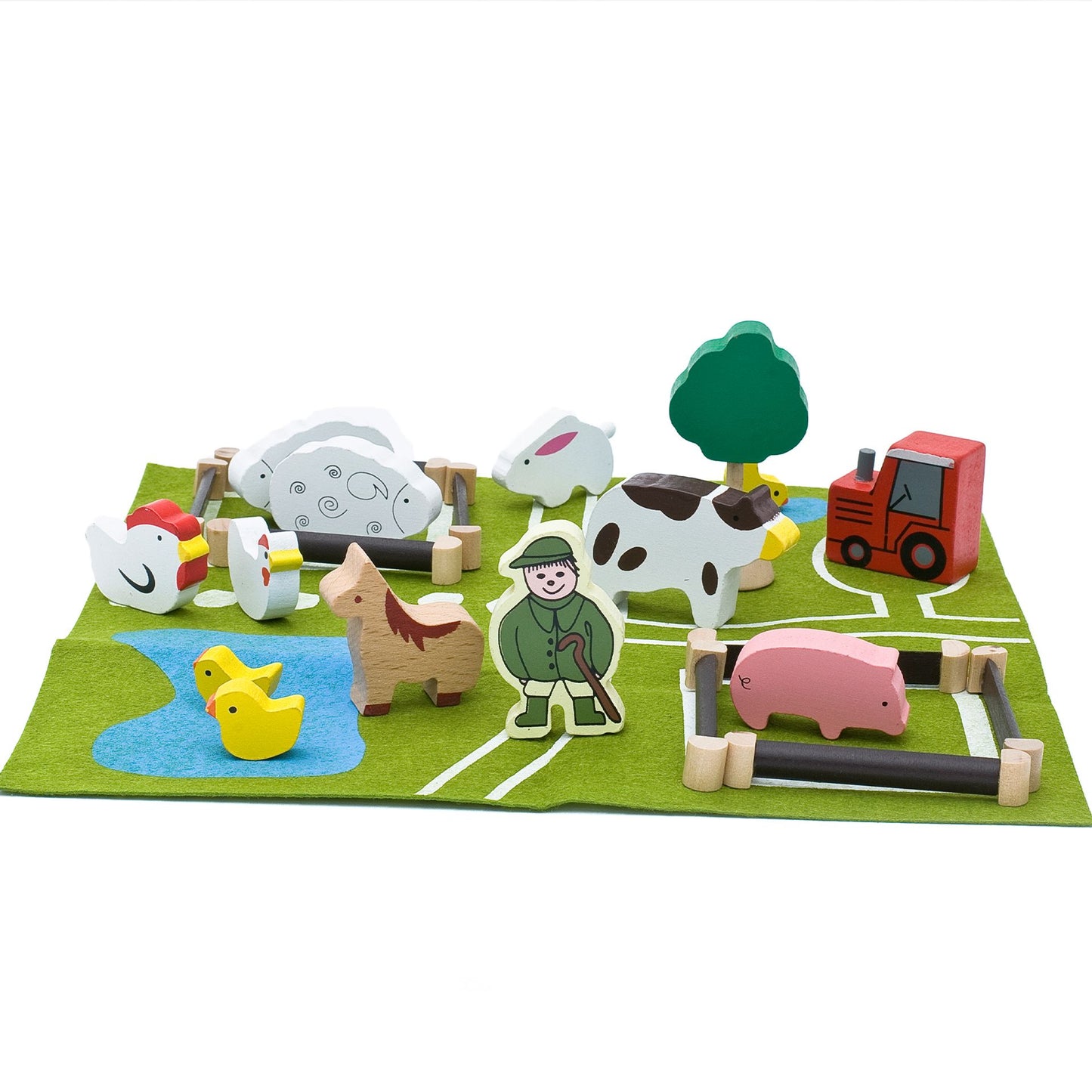 Apples To Pears Farm Animals & Play Mat Gift In A Tin