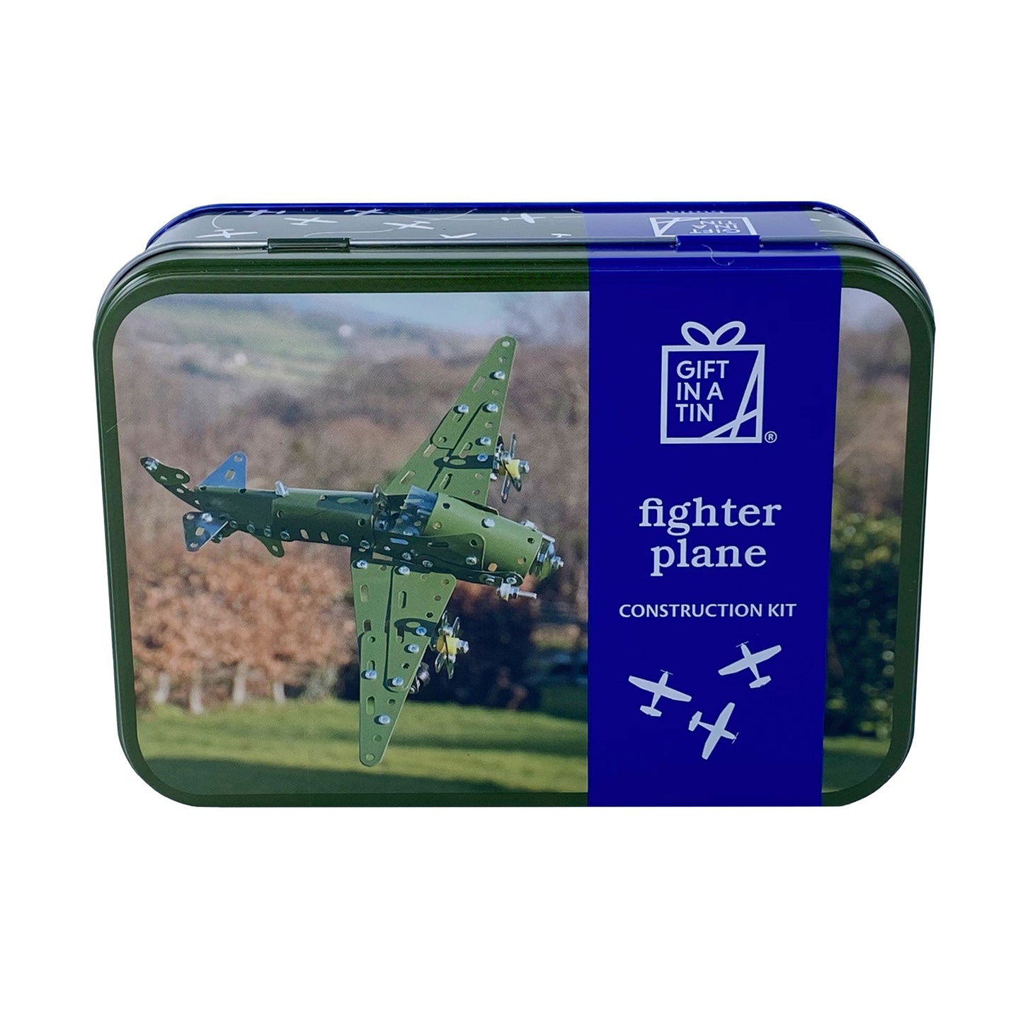 Apples To Pears Fighter Plane Kit Gift In A Tin