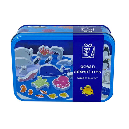 Apples To Pears Ocean Adventures Play Kit Gift In A Tin