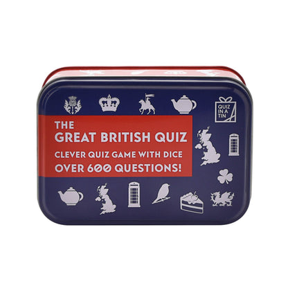 Apples To Pears Great British Quiz Kit Gift In A Tin
