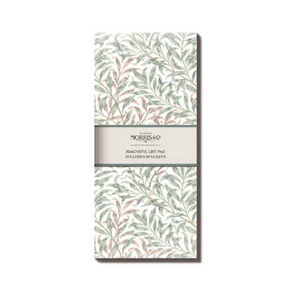 William Morris Willow Boughs Magnetic Shopping List Pad