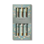 William Morris Set Of 3 Gift Boxed Pens In Assorted Designs