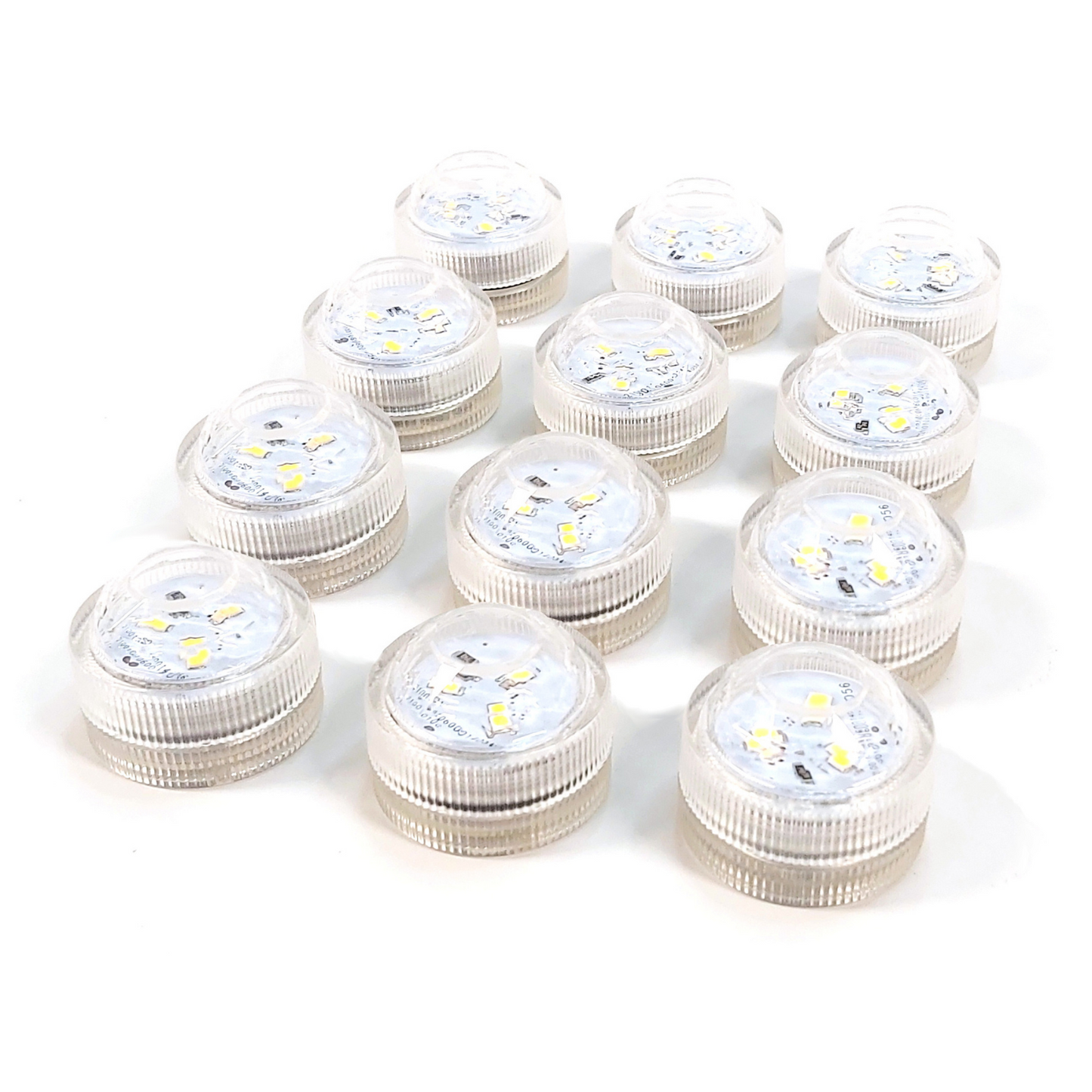 Set of 12 LED Tea Lights Multibuy For Candle Shade