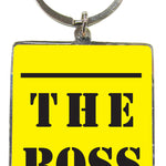 The Boss Metallic Keyring