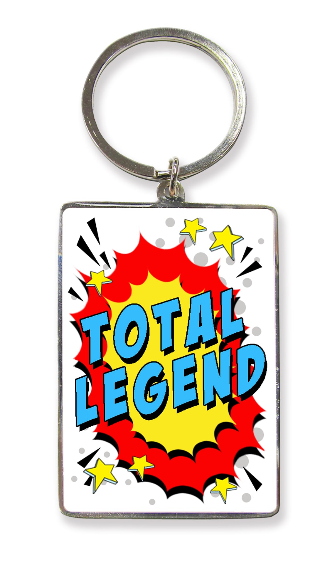 Total Legend Metallic Keyring
