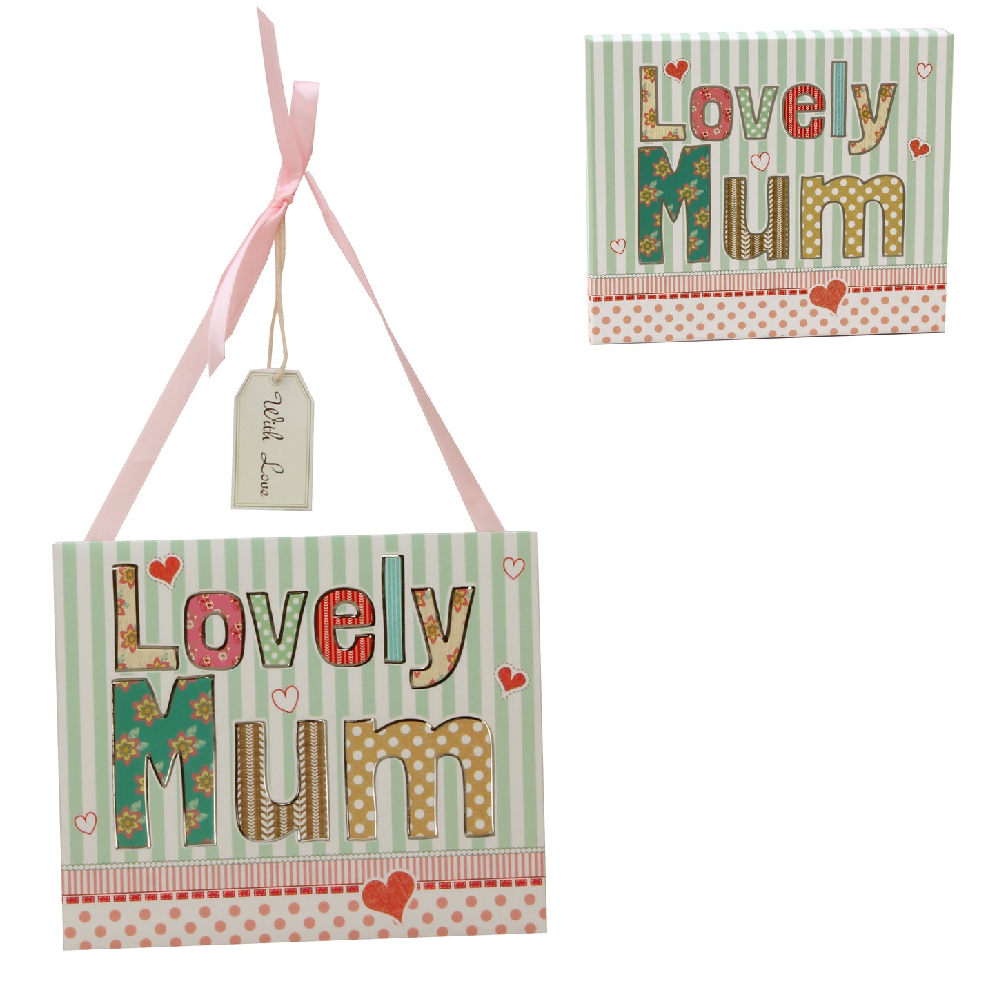 Laura Darrington Lovely Mum Wall Plaque In A Box