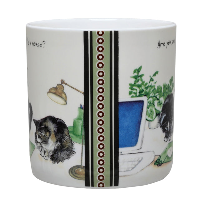 Office Cats Is It A Mouse? Little Dog Laughed Mug In Gift Box