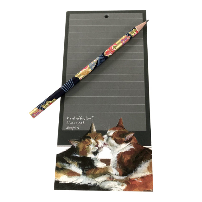 Magnetic Notepad Real Affection Is Always Cat Shaped Little Dog Laughed