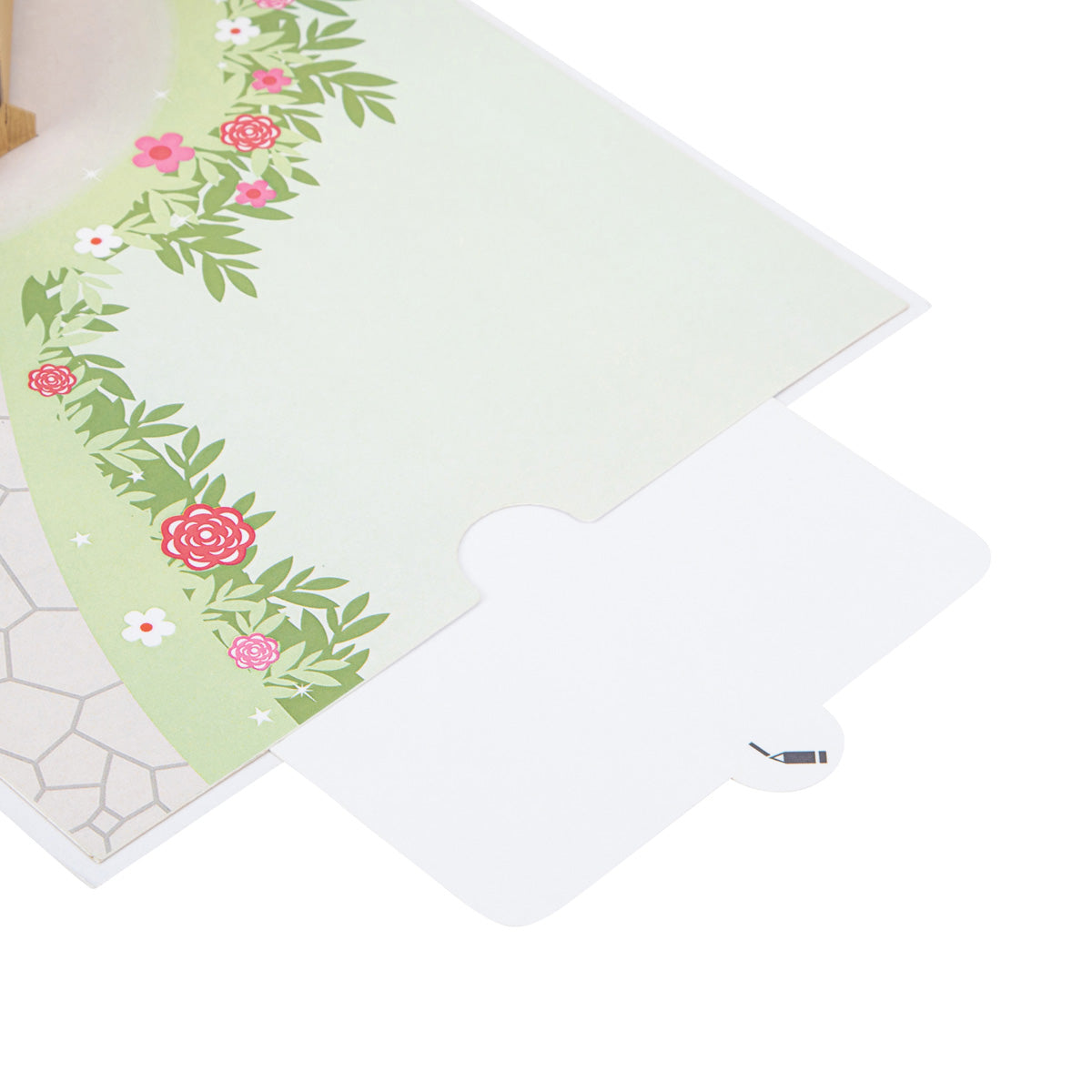 Male Wedding Grooms Pagoda Pop Up Greeting Card