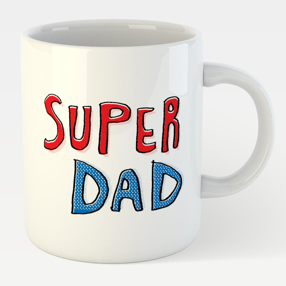Super Dad Mug In A Gift Box Father's Day Mug