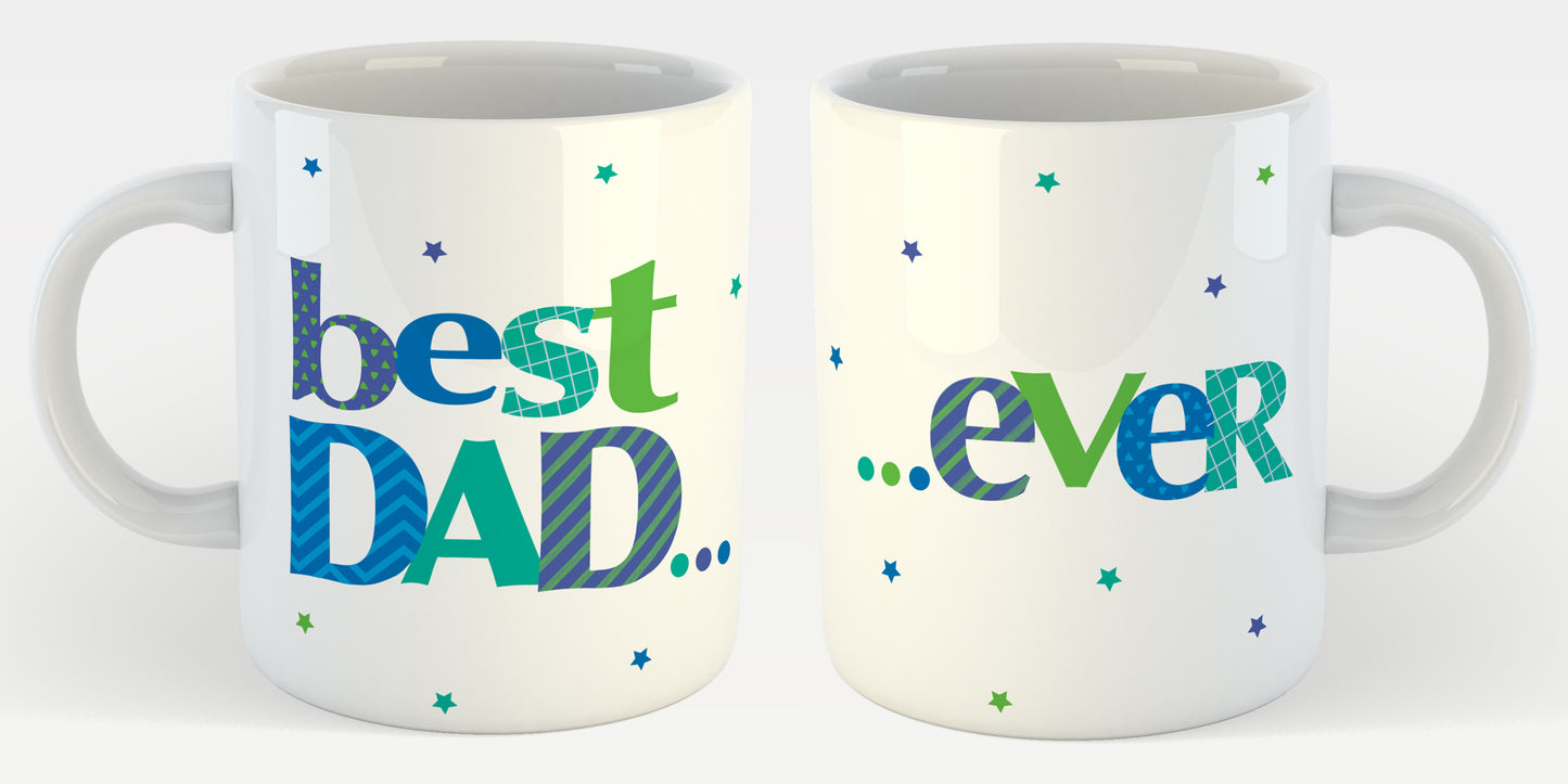 Best Dad Ever Mug In A Gift Box Father's Day Mug
