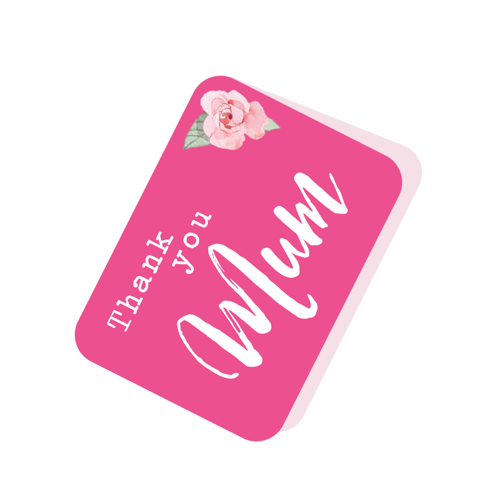 Pop Up Hummingbird & Flowers Thank You Mum Card