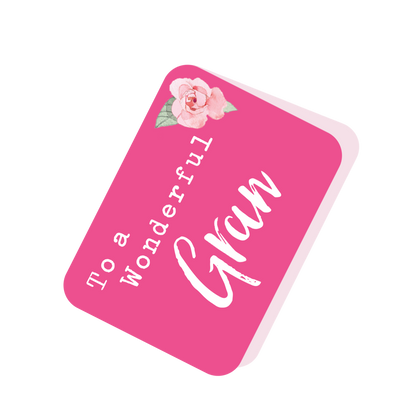 Wonderful Gran Pretty Birds Pop Up Card