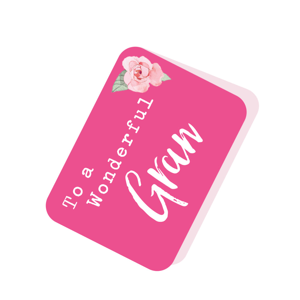 Wonderful Gran Just For You Pop Up Card