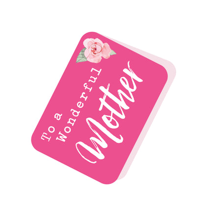 To A Wonderful Mother Floral Pop Up Happy Mother's Day Card