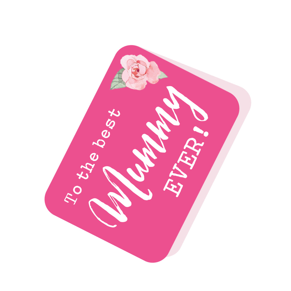 Happy Mother's Day To The Best Mummy Ever Pansies Pop Up Card