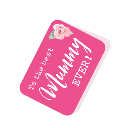 To Best Mummy Ever Hydrangea Pop Up Card