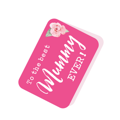 Best Mummy Ever Pretty Birds Pop Up Card