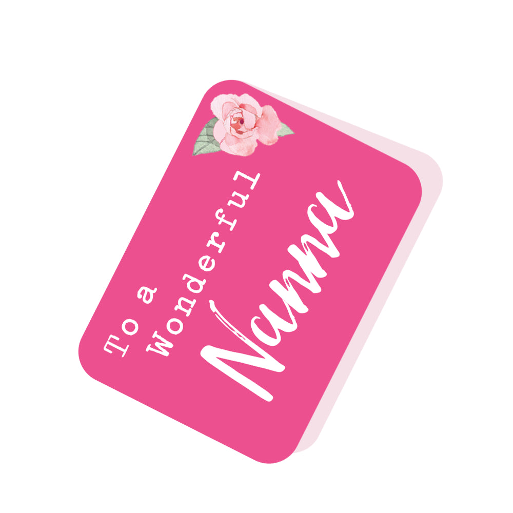 To A Wonderful Nanna Floral Pop Up Happy Mother's Day Card
