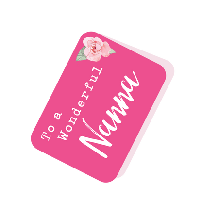 Wonderful Nanna Pretty Birds Pop Up Card