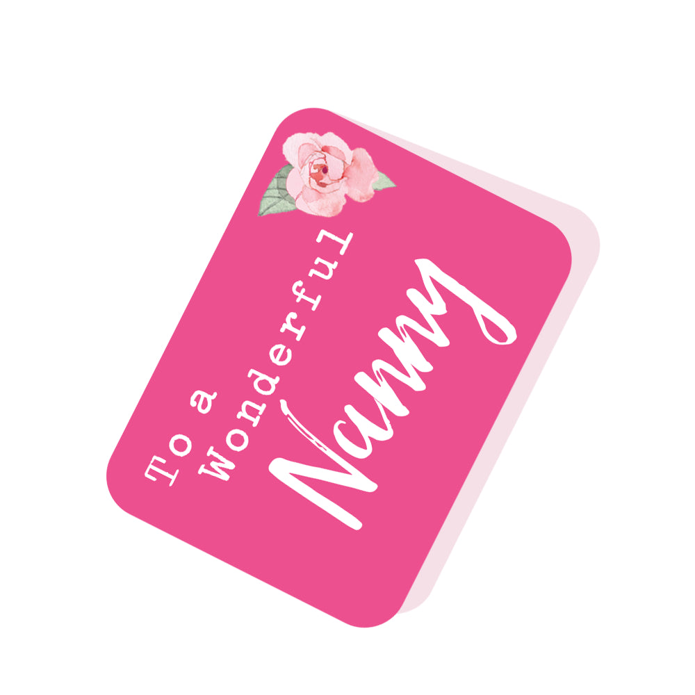 Wonderful Nanny Just For You Pop Up Card