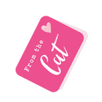 From The Cat Pink Tag