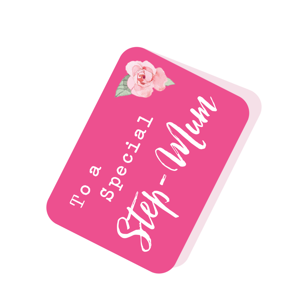 Happy Mother's Day To A Special Step-Mum Pop Up Card