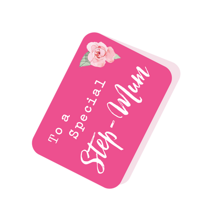 Happy Mother's Day To A Special Step-Mum Pop Up Card