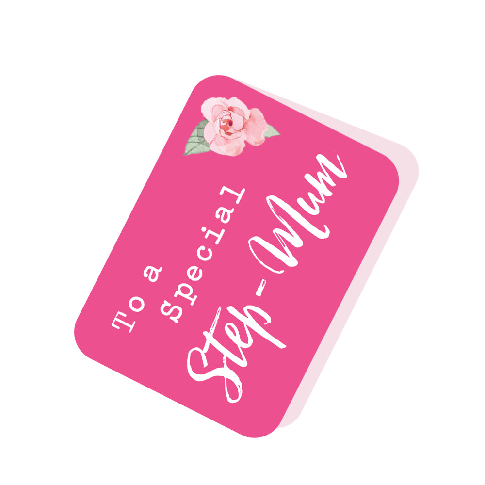 Pop Up Hummingbird & Flowers To A Special Step-Mum Card