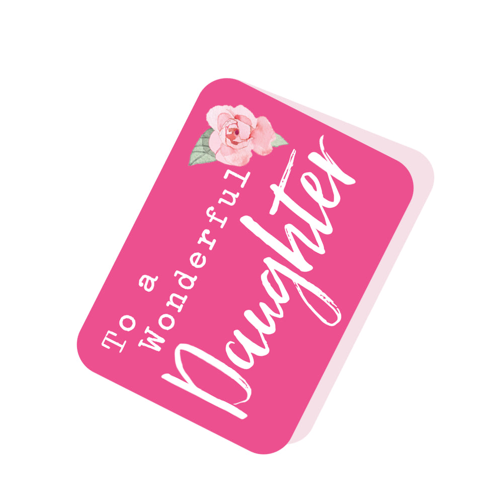 Wonderful Daughter Just For You Pop Up Card