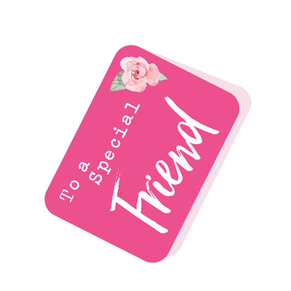 Special Friend Just For You Pop Up Card