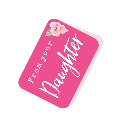 From Your Daughter Hydrangea Pop Up Card