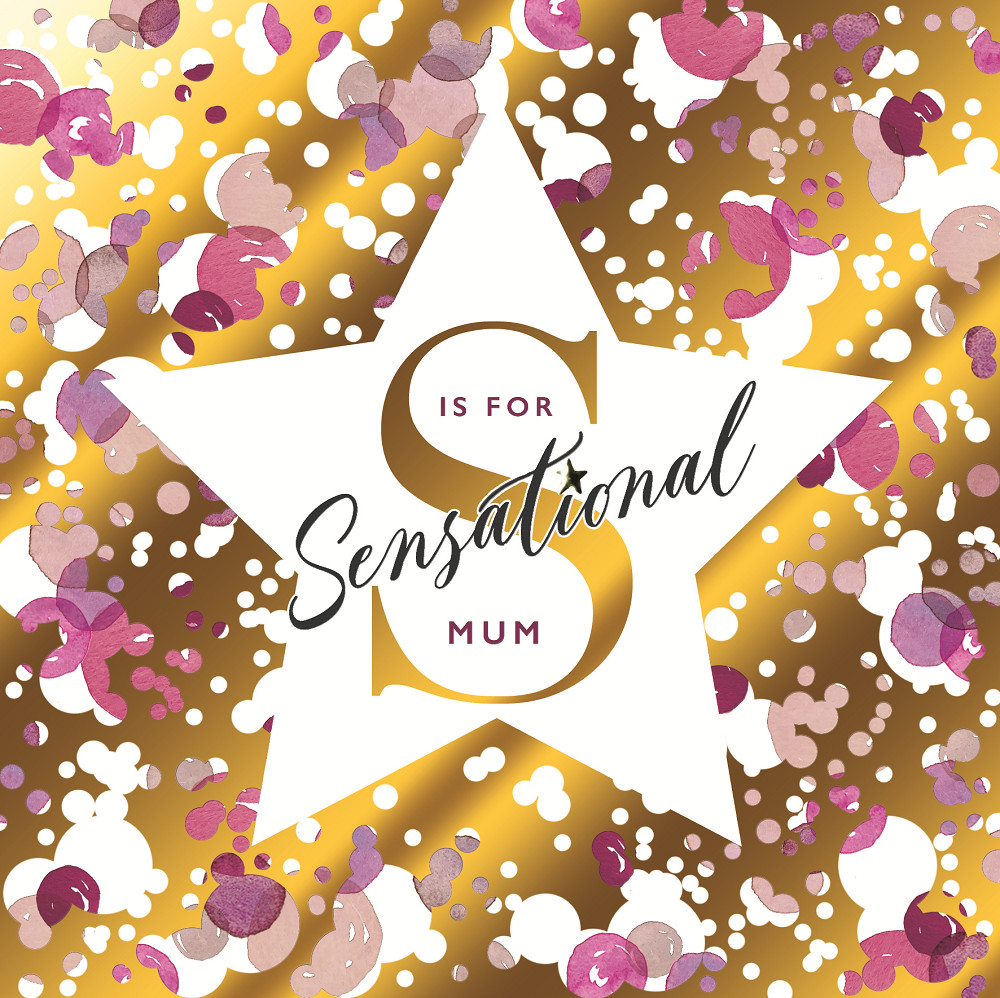 S Is For Sensational Mum Mother's Day Greeting Card