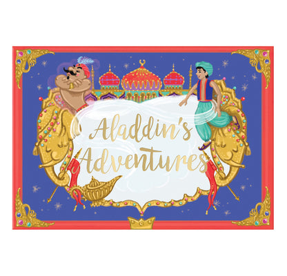 Aladdin's Adventures Music Box Card Novelty Dancing Musical Greeting Card