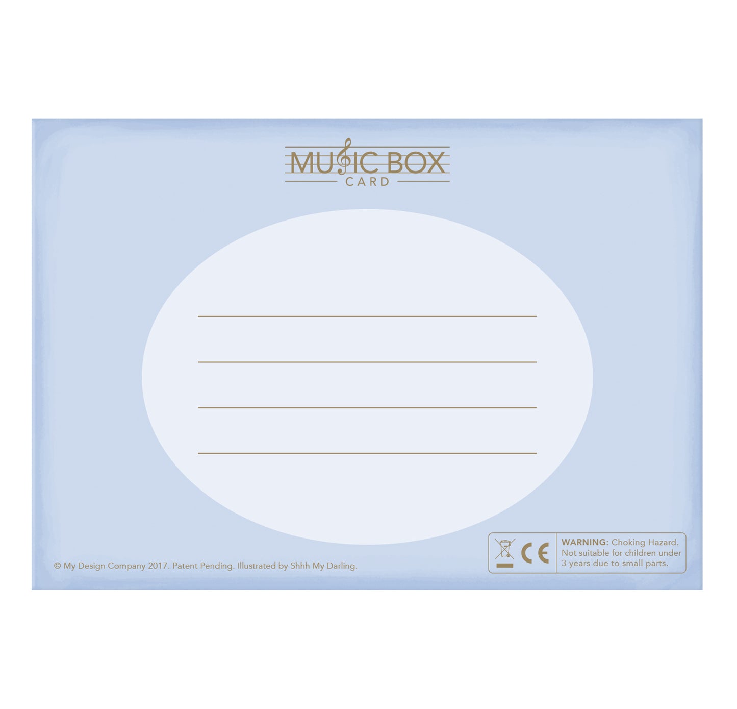 Aladdin's Adventures Music Box Card Novelty Dancing Musical Greeting Card