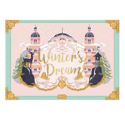 Winter's Dream Music Box Card Novelty Dancing Musical Christmas Card