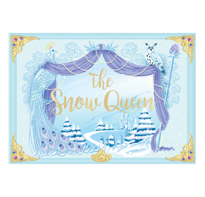 The Snow Queen Music Box Card Novelty Dancing Musical Christmas Card
