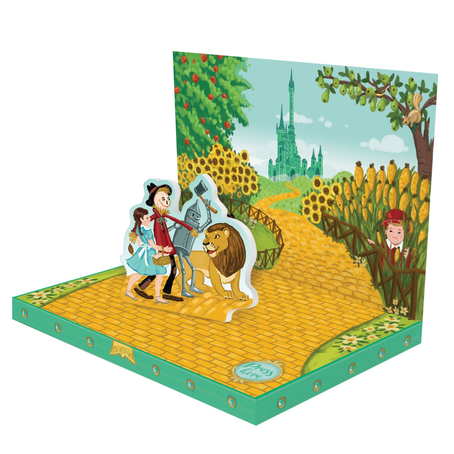 An Adventure In Oz Music Box Card Novelty Dancing Musical Greeting Card